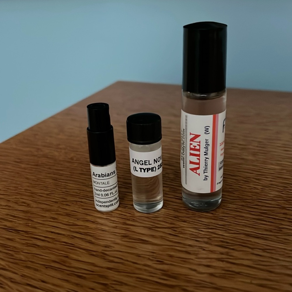 Montale Arabians Tonka,Angel Nova and Alien oils